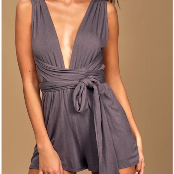Lulus Pants - Lulu’s Sexy Purple Convertible Romper NWT! 🔥❤️🔥